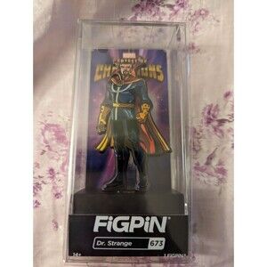 FiGPiN #673- Dr. Strange - Marvel Contest Of Champions -  Fig Pin 673 NIB Doctor